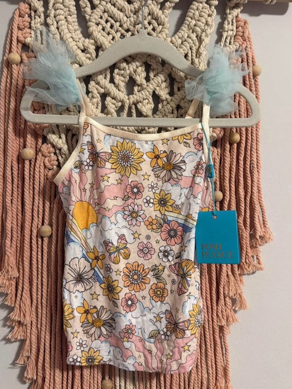 Posh Peanut Dolly Print Girl's Cami - NWT